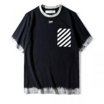 18ＳＳ美品半袖Tシャツ Off-White オフホワイト 2色可選オシャレを満...