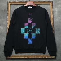 アウトドア系Off-White 人気急上昇中オフホワイトプルオーバーパーカー2色...