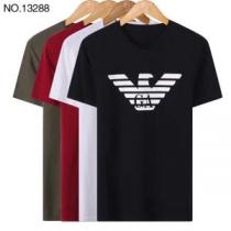 2026夏の定番新品到来! アルマーニ ARMANI 4色可選 半袖Tシャツ 今...