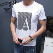 日本限定素材 アルマーニ ARMANI 3色可選 半袖Tシャツ 2026最高ラン...