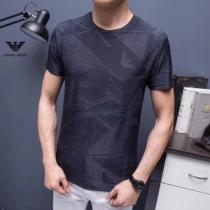 上品でファッション 半袖Tシャツ アルマーニ ARMANI  2色可選 ファッシ...