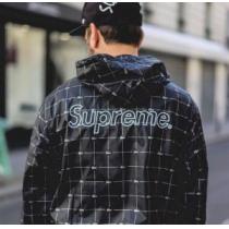 新素材Supremeシュプリームコピーフード付きメンズブルゾンジャケットコートア...