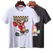 流行の注目ブランド 半袖Tシャツ 人気デザインで欲しい  ルイ ヴィトン LOU...