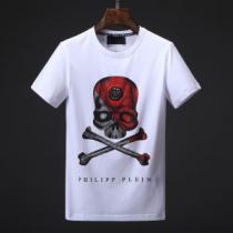 春夏大活躍 フィリッププレイン PHILIPP PLEIN 超目玉新作 半袖Tシ...