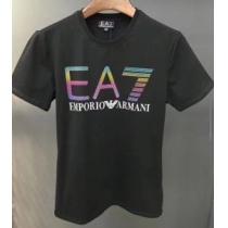 2026年春夏シーズン 半袖Tシャツ 超目玉新作 アルマーニ ARMANI 2色...