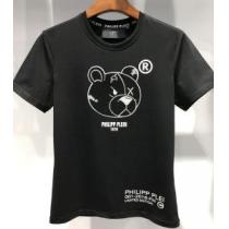 雑誌で話題の商品 半袖Tシャツ 18新品*最安値保証 2色可選 フィリッププレイ...