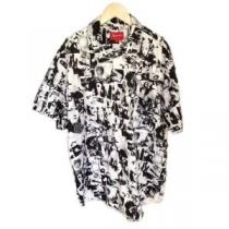 先行受注 シュプリーム2026新品入荷 SUPREME ポロシャツSUPERME 18ss vibrations rayon stirt
