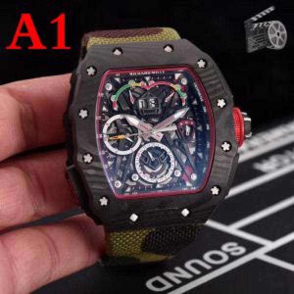 セール中 大人気ブランド リシャールミル RICHARD MILLE 美品*入手困難 男性用腕時計 4色可選