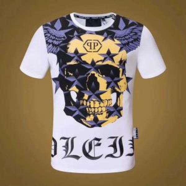 18ＳＳ美品フィリッププレイン 超お買い得PHILIPP PLEIN 2色可選 半袖/Tシャツこれは欲しい