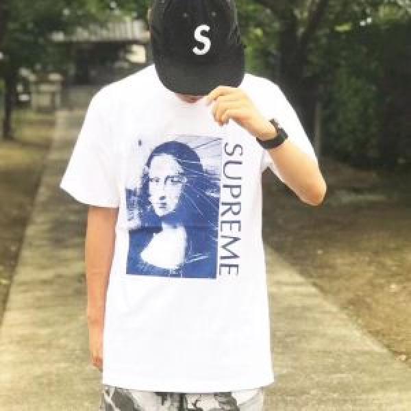 秋冬超人気の最新作 多色可選 上品でベーシック シュプリーム SUPREME  Mona Lisa tee 半袖Tシャツ