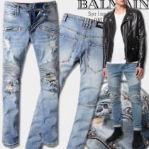 雑誌で話題の商品 バルマン BALMAIN 2026年流行 ブランド ジーンズ ...