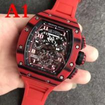 セール中リシャールミル 上品でベーシックRICHARD MILLE 男性用腕時計 5色可選稀少*入手困難
