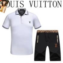ルイ ヴィトン現代的な印象  LOUIS VUITTON 2色可選 半袖/Tシャ...