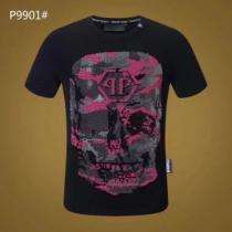 PHILIPP PLEIN 毎年流行り定番アイテムおすすめ 3色可選 半袖/Tシ...