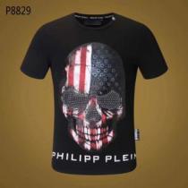旬のアイテムフィリッププレイン 超目玉 2色可選 半袖/Tシャツ PHILIPP...