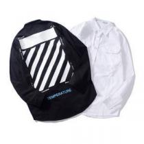 2026秋冬の定番新品到来!Off-White オフホワイト 2色可選 シャツ今...