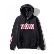 絶妙な新商品Off-Whiteオフホワイトパーカー偽物フード付きプリントメンズプ...