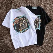 2色可選希少性の高い 流行っている Off-White オフホワイト半袖/Tシャ...