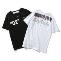 オフホワイト2026最高ランキング 半袖/Tシャツ 2色可選大人気ブランド Of...