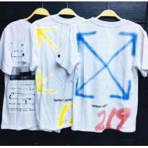 ミックス感が溢れるOff-White オフホワイト半袖/Tシャツ 3色可選最近人気一番！