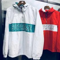有名人同じアイテム シュプリーム SUPREME 大胆なデザイン パーカー 4色...
