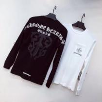 秋冬セールクロムハーツ CHROME HEARTS  長袖/Tシャツ大胆なデザイ...