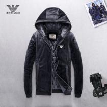 メンズ フードづき 2色可選　アルマーニ ARMANI   ダウンジャケット 稀...