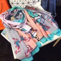 稀少*入手困難 エルメス HERMESミックス感が溢れる ロングマフラー2026【SALE！】