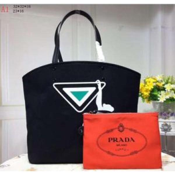 今季爆発的な人気　稀少*入手困難　3色可選  トートバッグ　注目美品　PRADA プラダ