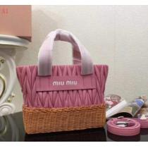 秋冬超人気の最新作　トートバッグ 3色可選　ミュウミュウ MIUMIU  魅力をプラス