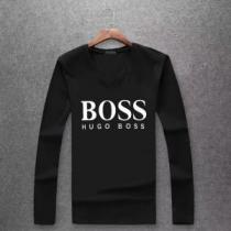 HUGO BOSS 定番品質保証多色可選 長袖/Tシャツ主役級のアイテム海外先行...