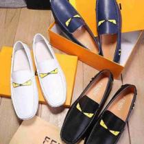 目前の注目ブランド フェンディ FENDI 3色可選カジュアルシューズ個性的なモ...