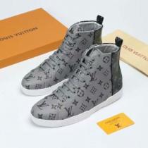 話題の新作到着！LOUIS VUITTON ハイトップシューズ 3色可選ルイ ヴ...