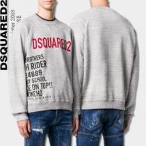 大胆なデザイン ディースクエアード DSQUARED2 ジップパーカー 2色可選...