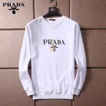 秋冬超人気の最新作 プラダ PRADA  2色可先 上品でベーシック 長袖Tシャツ 稀少*入手困難