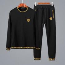 日本限定素材 2色可選 大人気ブランド ヴェルサーチVERSACE 上下セット ...