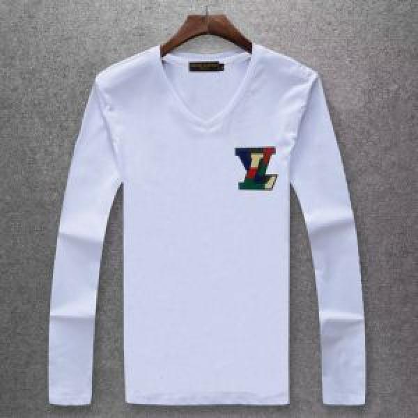 ファッションの最先端！ 多色可選 ルイ ヴィトン LOUIS VUITTON  長袖 Tシャツ 上品でファッション
