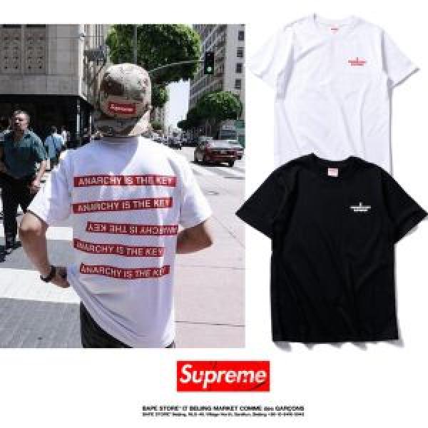 シュプリーム 目前の注目ブランドSUPREME Tシャツ/半袖 2色選択可 現代的な印象