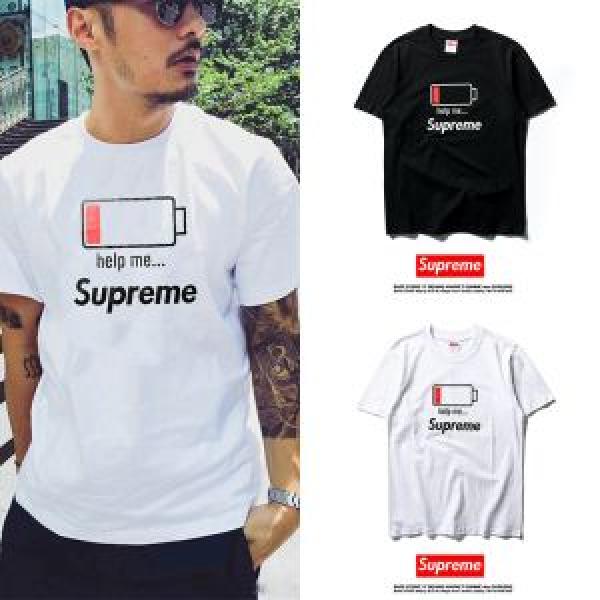 稀少*入手困難  2色選択可個性的なモデルシュプリーム SUPREME注目美品 Tシャツ/半袖