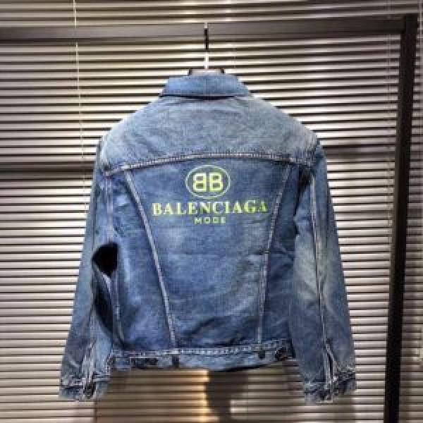 大人気ブランド  デニムジャケットファッション度アップ バレンシアガ BALENCIAGA 今年人気定番