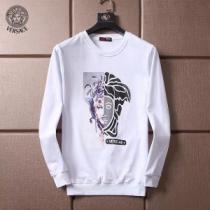 絶妙な新商品 長袖Tシャツ 格好良いアイテム ヴェルサーチVERSACE 2色可...