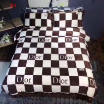DIOR 現代的な印象寝具 4点セット人目を引く存在感SALE品追加 2色可選デ...