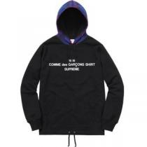 目前の注目ブランド 2色選択可SUPREME X CDG Hooded Swea...