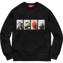 シュプリーム コピーSUPREMEトレーナープリントスウェットおしゃれカジュアル長袖4色可選男女兼用数量限定格安