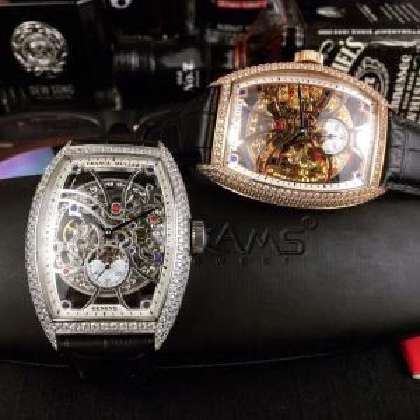 上品でベーシック 機械式（自動巻き）2026年秋冬入荷 男性用腕時計 FRANCK MULLER 2色可選 フランクミュラー