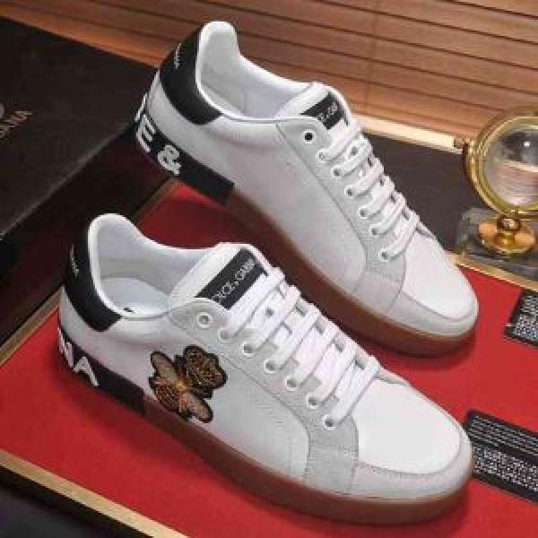 Dolce&Gabbana ドルチェ＆ガッバーナ ファッションの最先端！ ハイトップシューズ 3色可選 流行っている