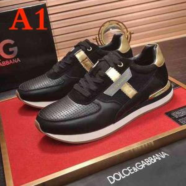 Dolce&Gabbana ドルチェ＆ガッバーナ ハイトップシューズ 目前の注目ブランド 今季新作登場 3色可選