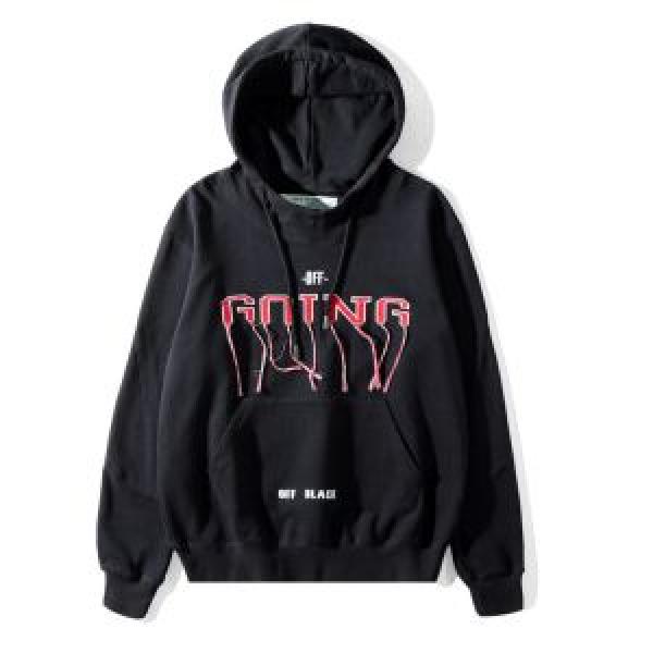 美品*入手困難 Off-White 大人っぽく知的なオフホワイト パーカー2026年秋冬入荷
