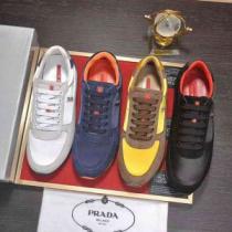 ランニングシューズ  希少性の高い 4色選択可 18ＳＳ美品 プラダ PRADA...
