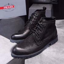 プラダ PRADA SALE品追加 ハイトップシューズ  日本限定素材 2026年秋冬シーズン